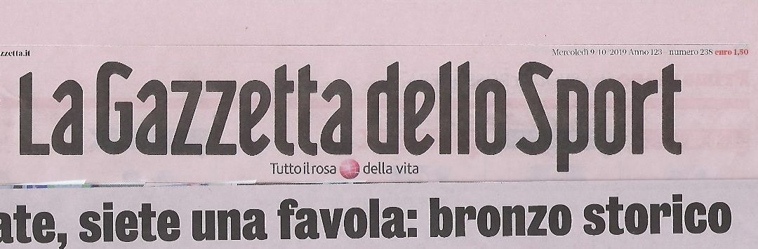 Gazzetta dello sport 09-10-2019