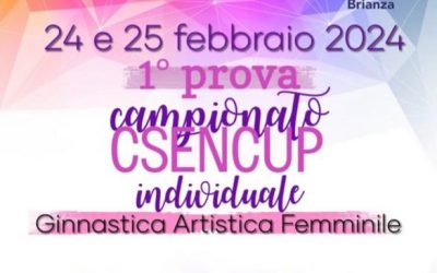 1 prova CSEN Cup individuale – 24-25 Febbraio 2024