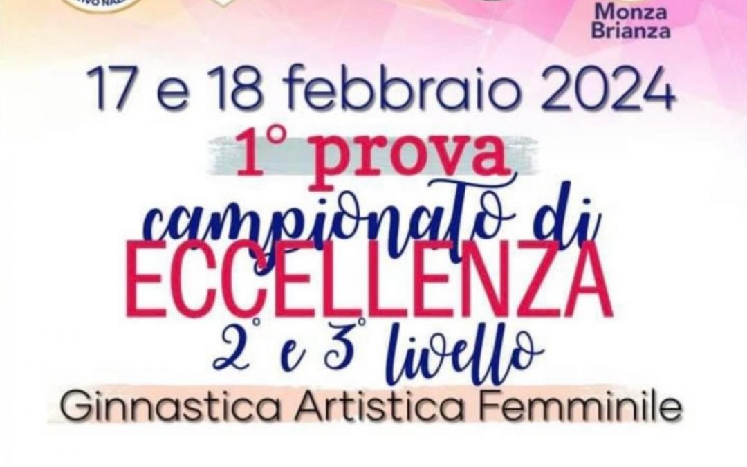 1 prova CSEN Eccellenza 2° – 3° Livello – 17-18 Febbraio 2024