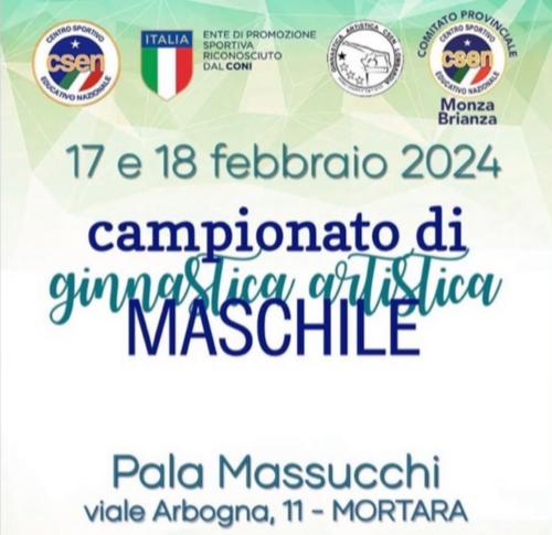 1 prova CSEN Maschile – 17-18 Febbraio 2024