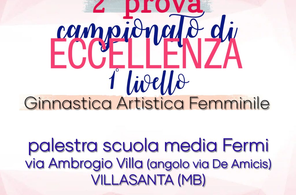 Risultati 2ª prova Eccellenza 1 9/10 Marzo -Villasanta